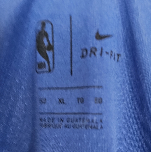 NIKE NBA DALLAS MAVERICKS LUKA DONČIC SWINGMAN ROAD JERSEY GAME ROYAL - Picture 2 of 5